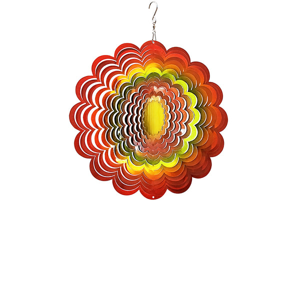 FONMY Wind Spinner Rainbow Color Sunflower