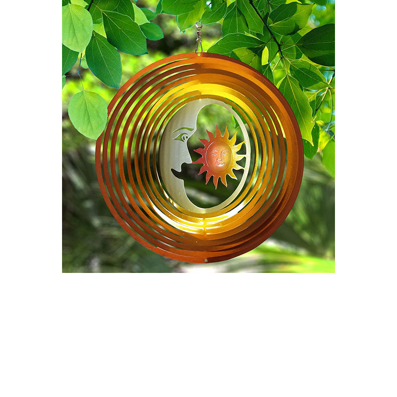 Gazing Sun Design Wind Spinner - 12 – Garden Wind Spinners