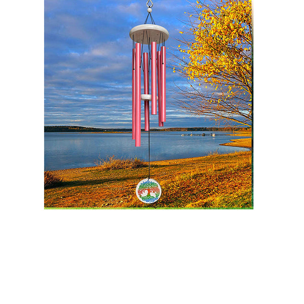 FONMY Pink Color Memorial Windchimes