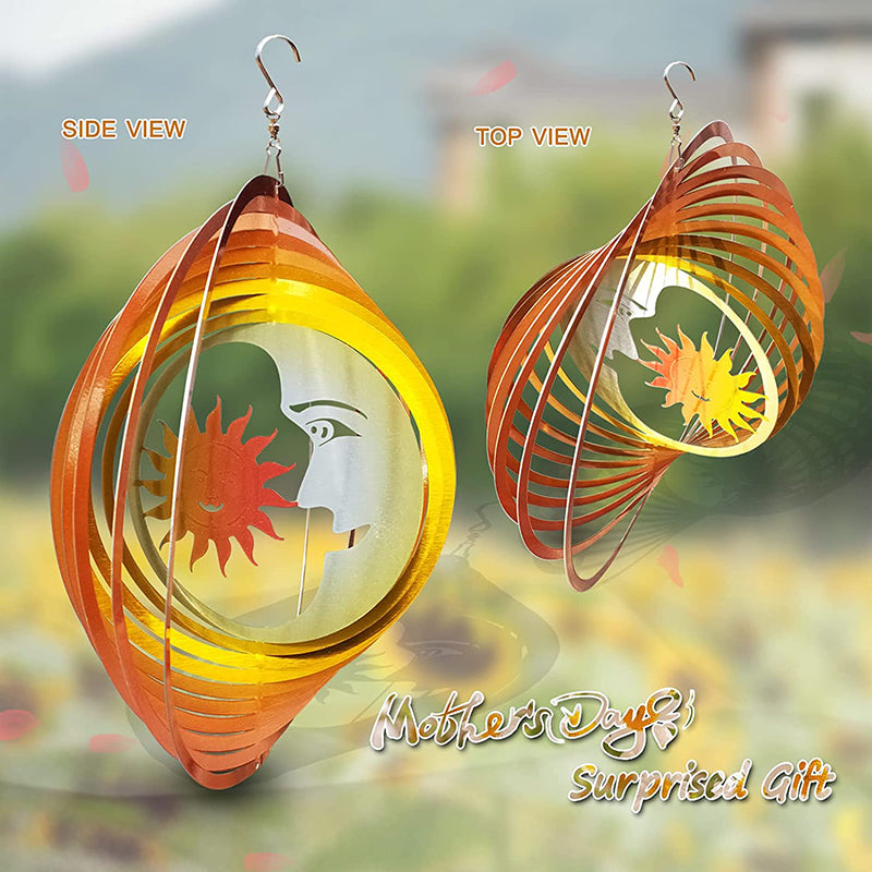 FONMY Moon and Sun-Wind Spinner