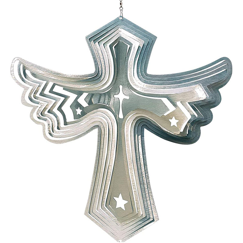 Fonmy Wind Spinner-Angel Wing Silver