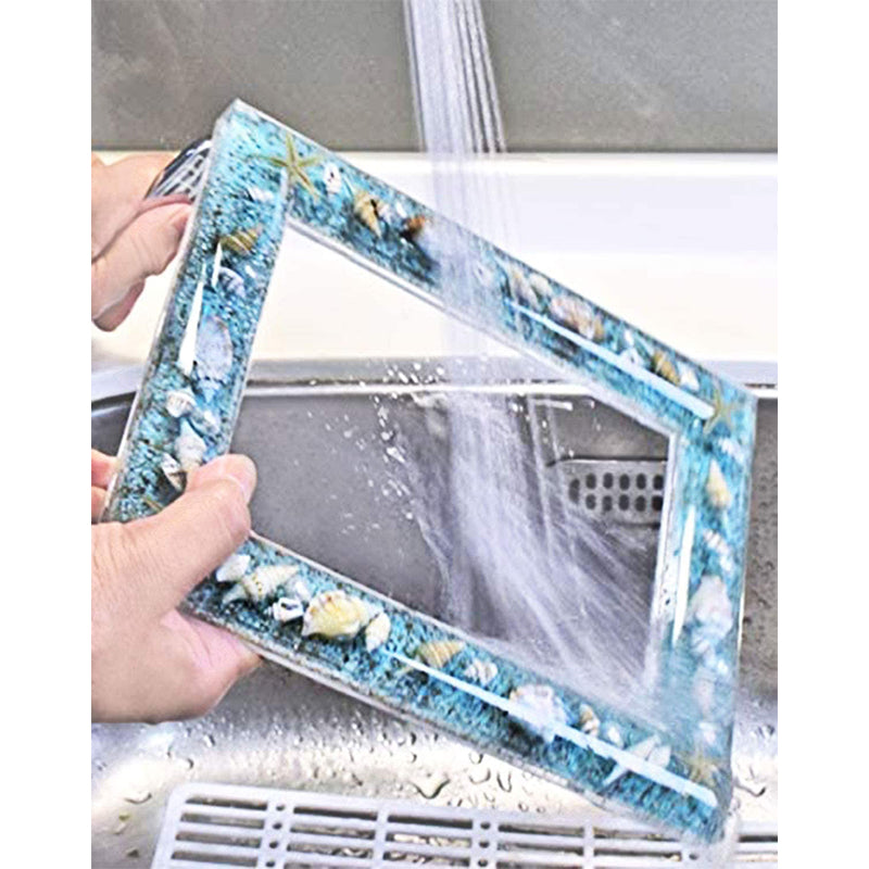 FONMY 4x6 Blue Ocean Acrylic Picture Frame