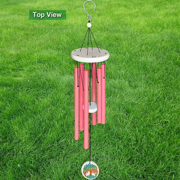 FONMY Pink Color Memorial Windchimes